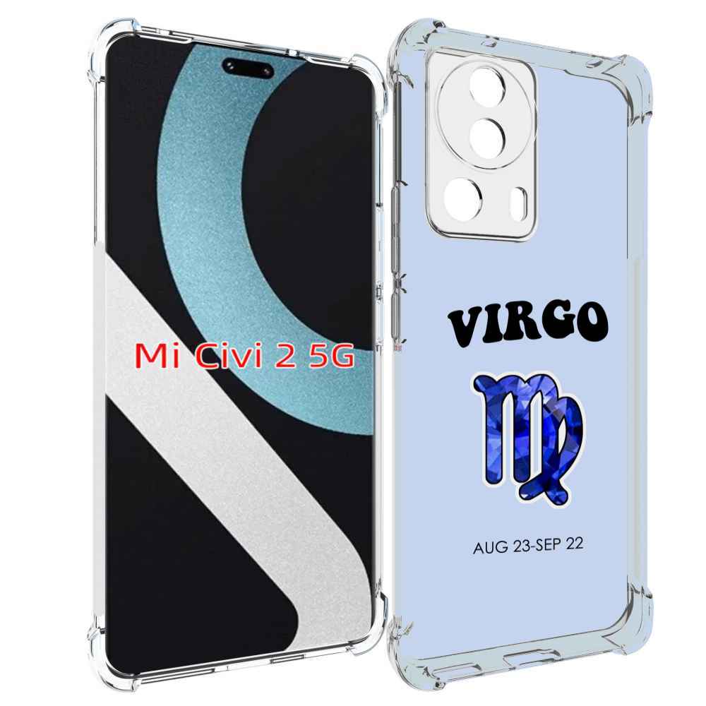 

Чехол MyPads знак-зодиака-дева-1 для Xiaomi Civi 2, Прозрачный, Tocco