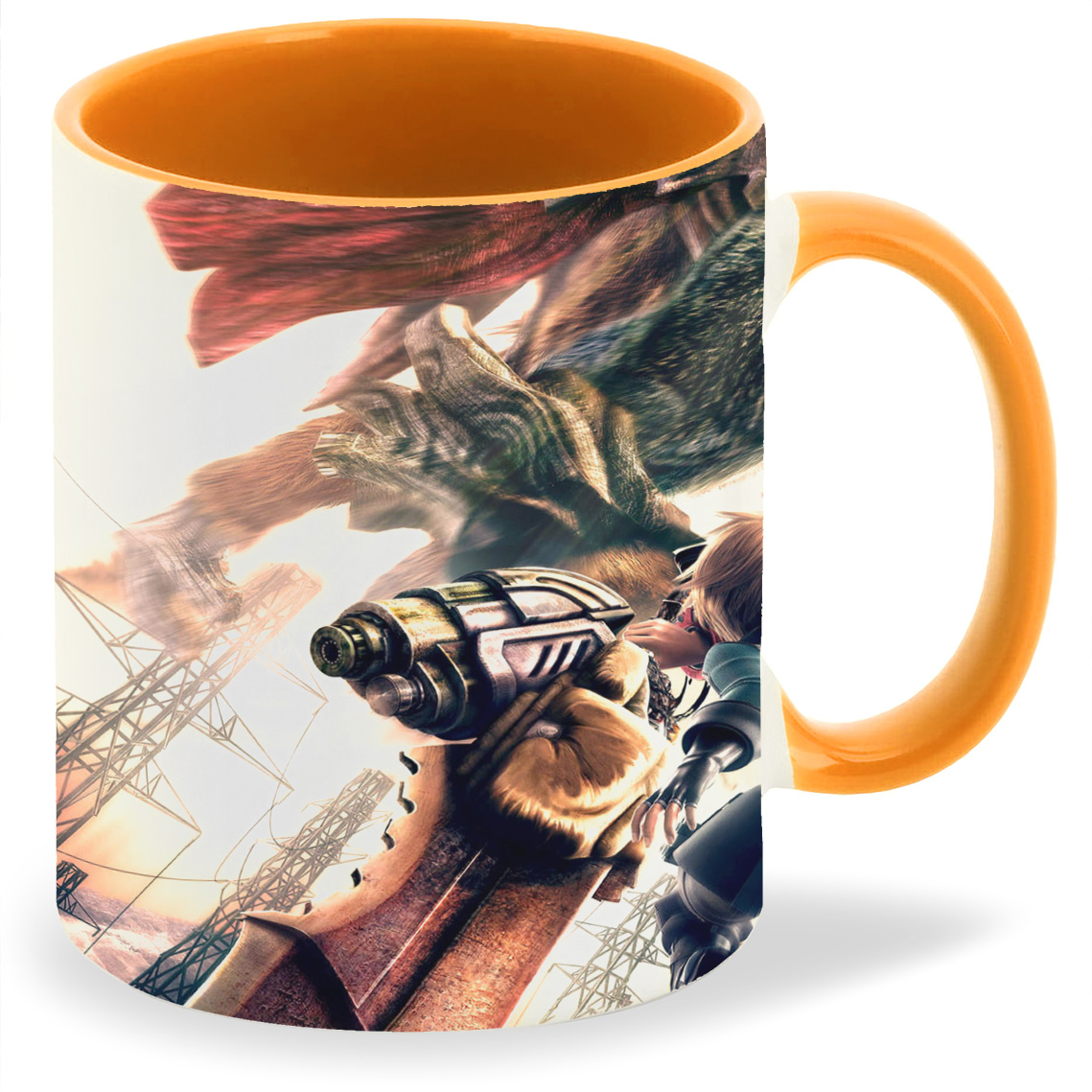 

Кружка CoolPodarok god eater Монстр в прыжке, god eater Монстр в прыжке