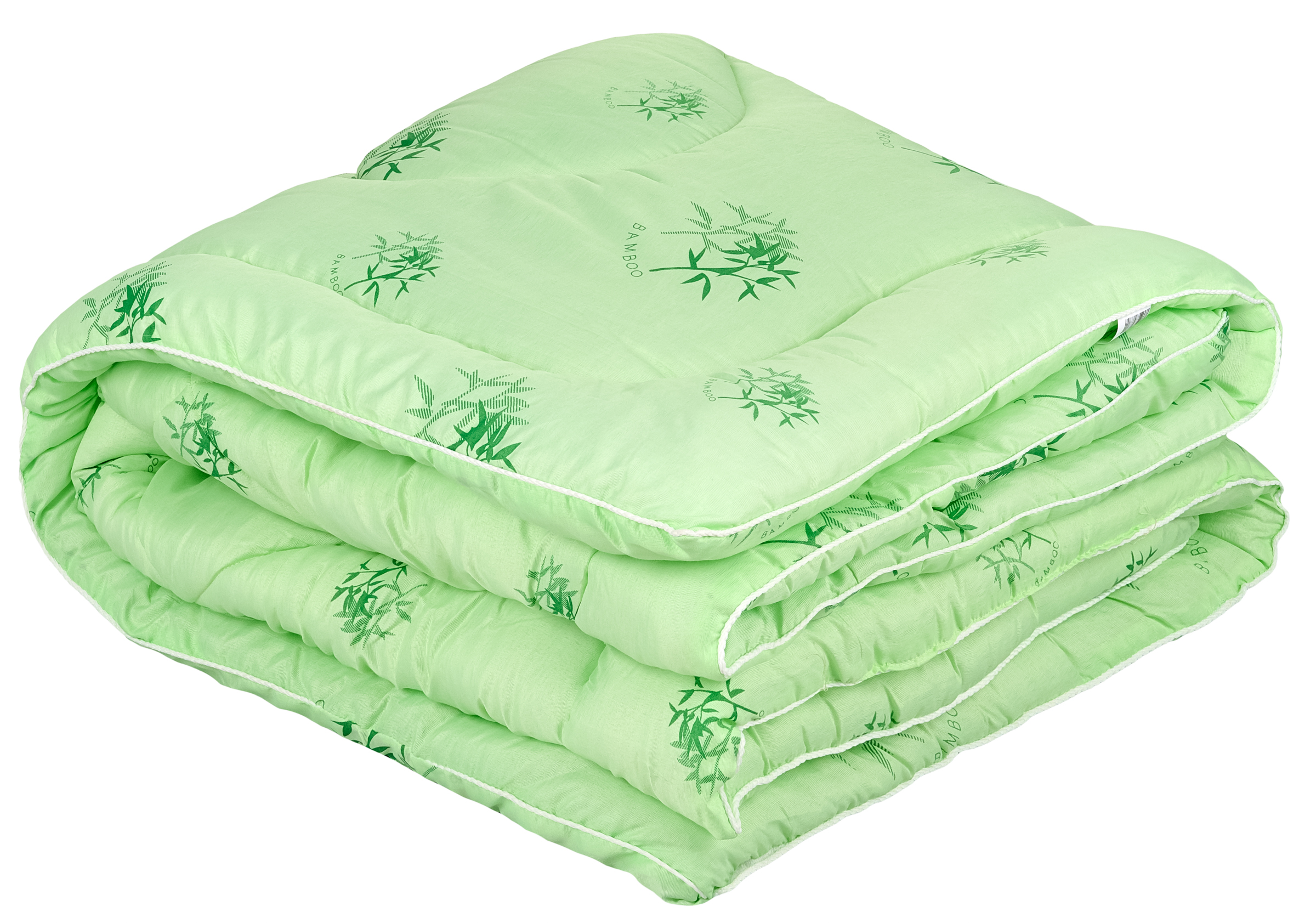 Одеяло Sn-Textile бамбуковое евро полисатин Бамбук-Эко 200х220 теплое
