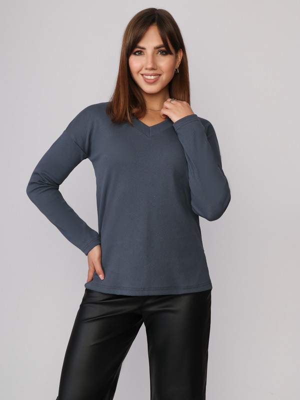 

Пуловер женский Fashion Margo ДЖ 048 серебристый 44 RU, ДЖ 048