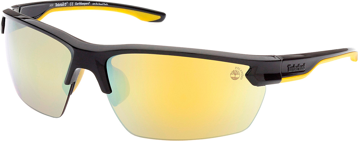 фото Солнцезащитные очки мужские timberland tb 9251 01h черные