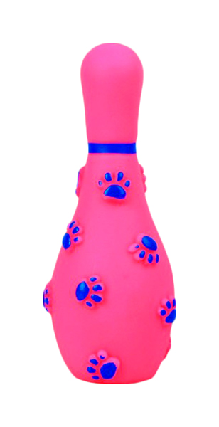 

Игрушка для собак Mr.Pet Кегля, виниловая, 14х5,5 см
