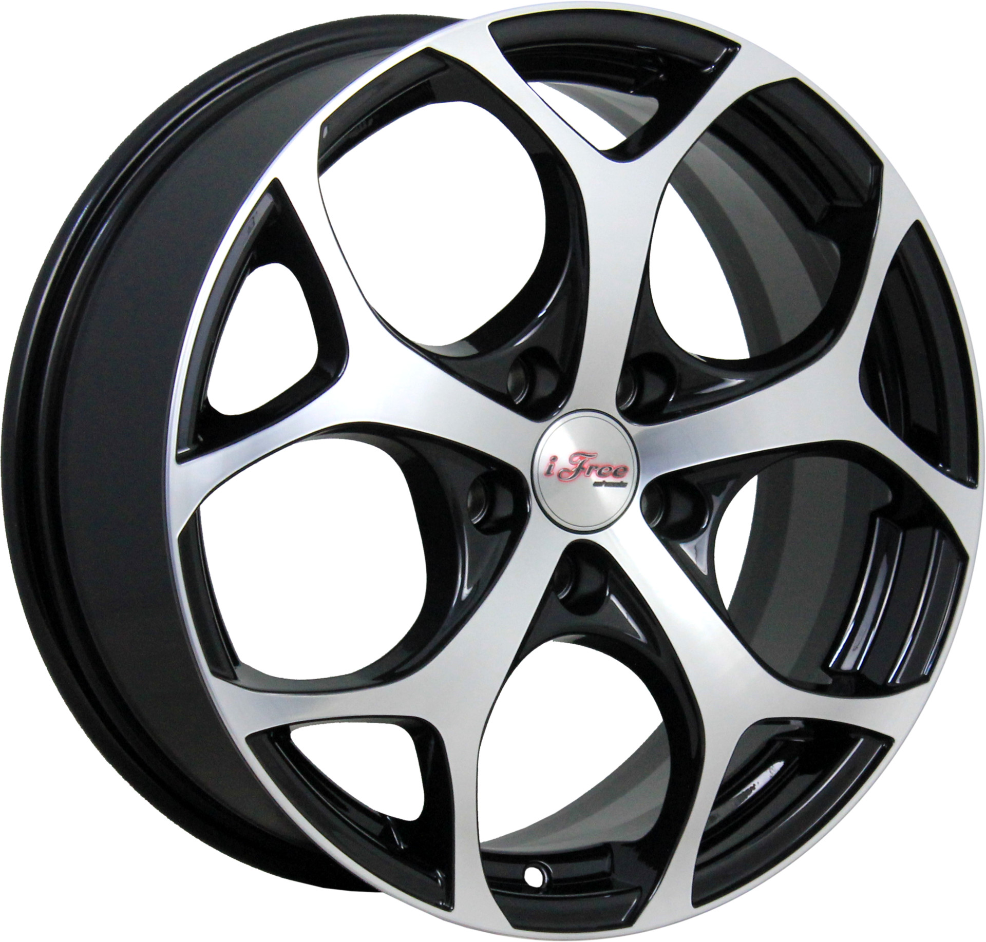 

Колесный диск iFree Тортуга (КС556) (Блэк Джек) 7xR17 ET45 5*100 D67.1, Черный