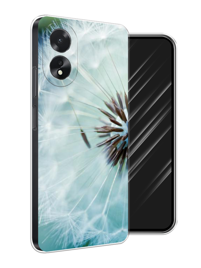 

Чехол Awog на Oppo A18 "Пух одуванчика", Серебристый;серый, 2515450-1