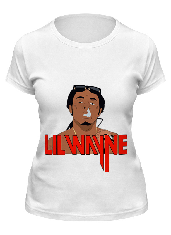

Футболка женская Printio Lil wayne белая 2XL, Белый, Lil wayne