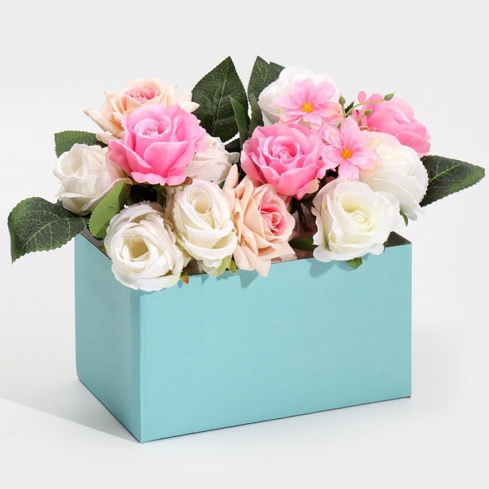 

Коробка сборная «Тиффани», 18 х 10 х 11 см, Коллекция упаковки Дарите Счастье BASIC