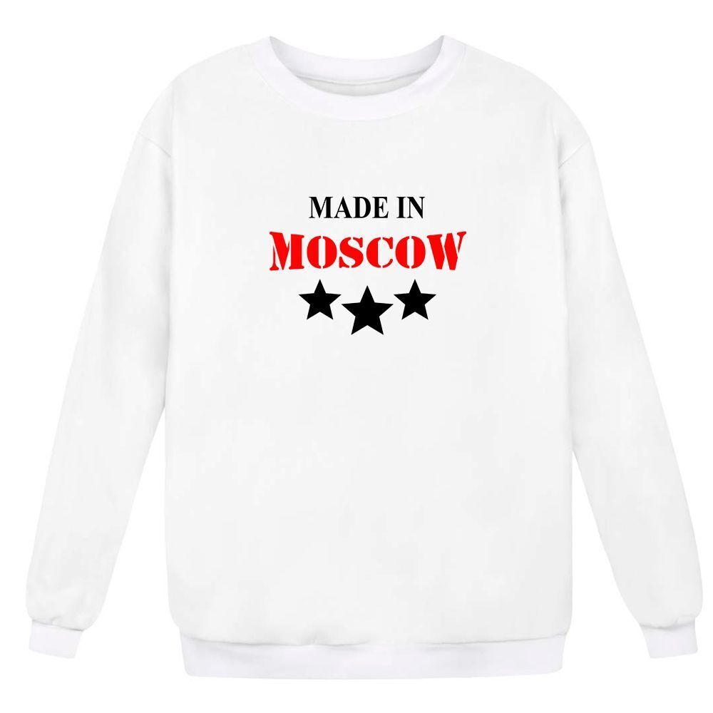 

Свитшот унисекс SHARP&CUT CEF566167 белый 3XL, CEF566167