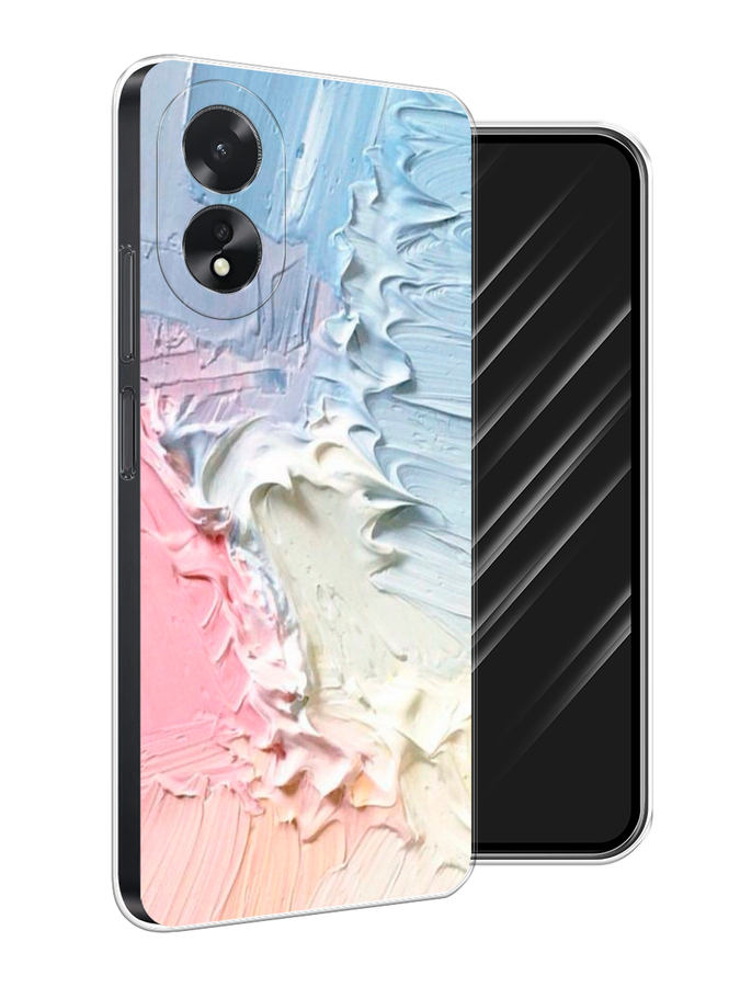 

Чехол Awog на Oppo A18 "Фруктовое мороженное", Голубой;розовый;желтый, 2515450-1