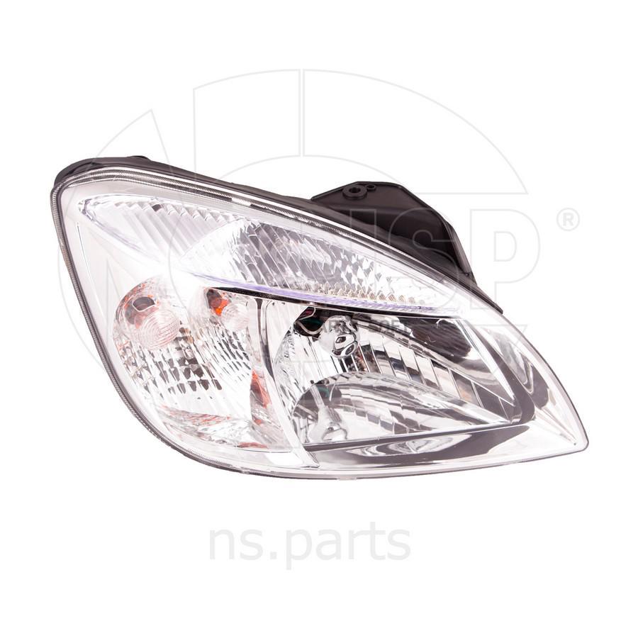 

NSP Фара правая KIA Rio II (05-11) (хром)