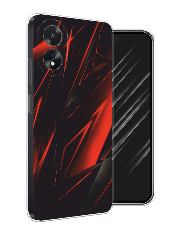 

Чехол Awog на Oppo A18 "Игровой фон", Бордовый;красный;черный, 2515450-1