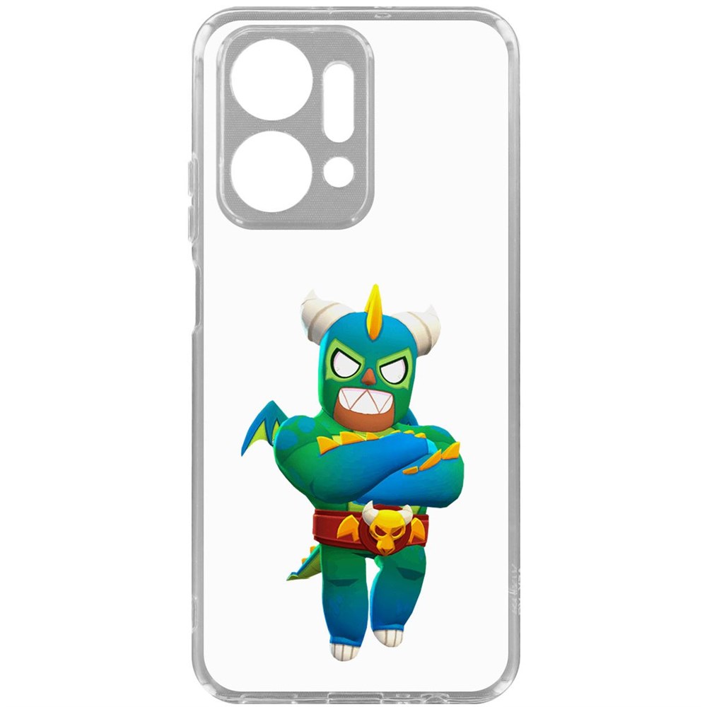 Чехол-накладка Brawl Stars-Эль Дракон Вердозо для Honor X7a