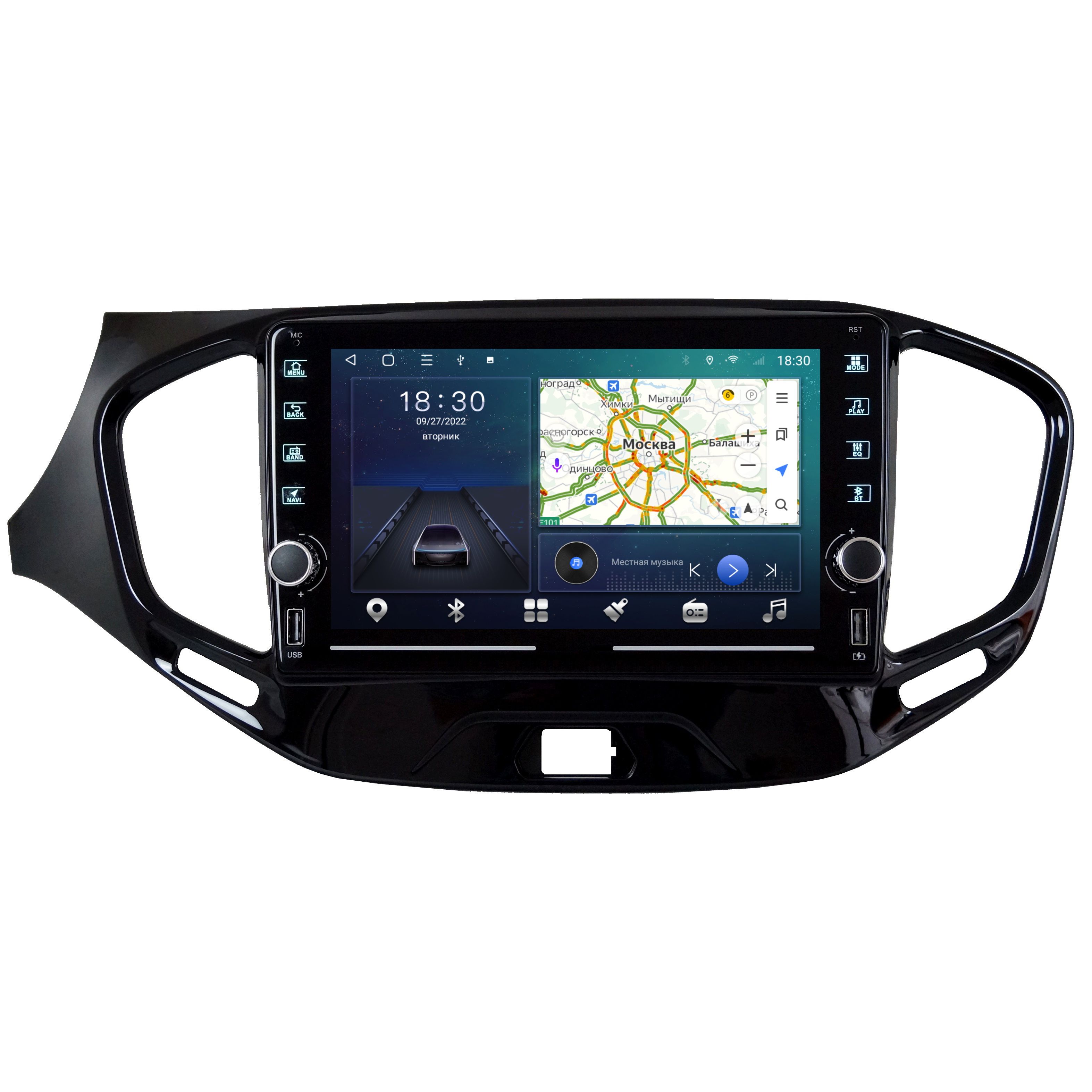 Автомобильная Магнитола EpicAuto K9 Lada Vesta - Android 13 - 8 ядер - CarPlay - QLED 2750000₽