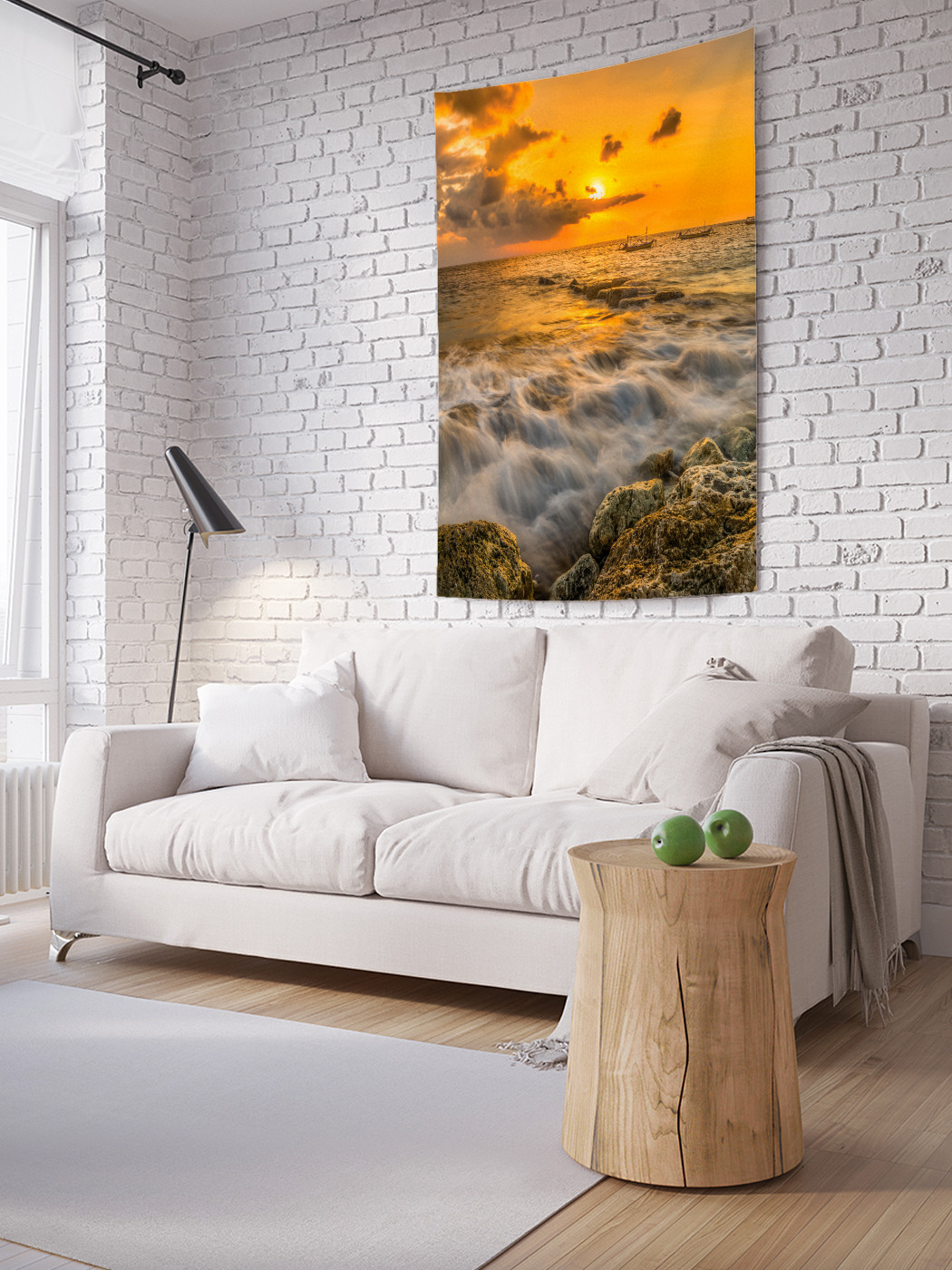 

Вертикальное фотопанно на стену JoyArty Береговая опасность 100x150 см, Береговая опасность