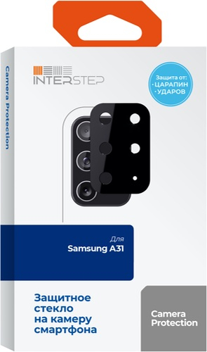 

Защитное стекло InterStep для Samsung Galaxy A31 (IS-TG-SAM000A31-CAM1B0-MEGD00), A31