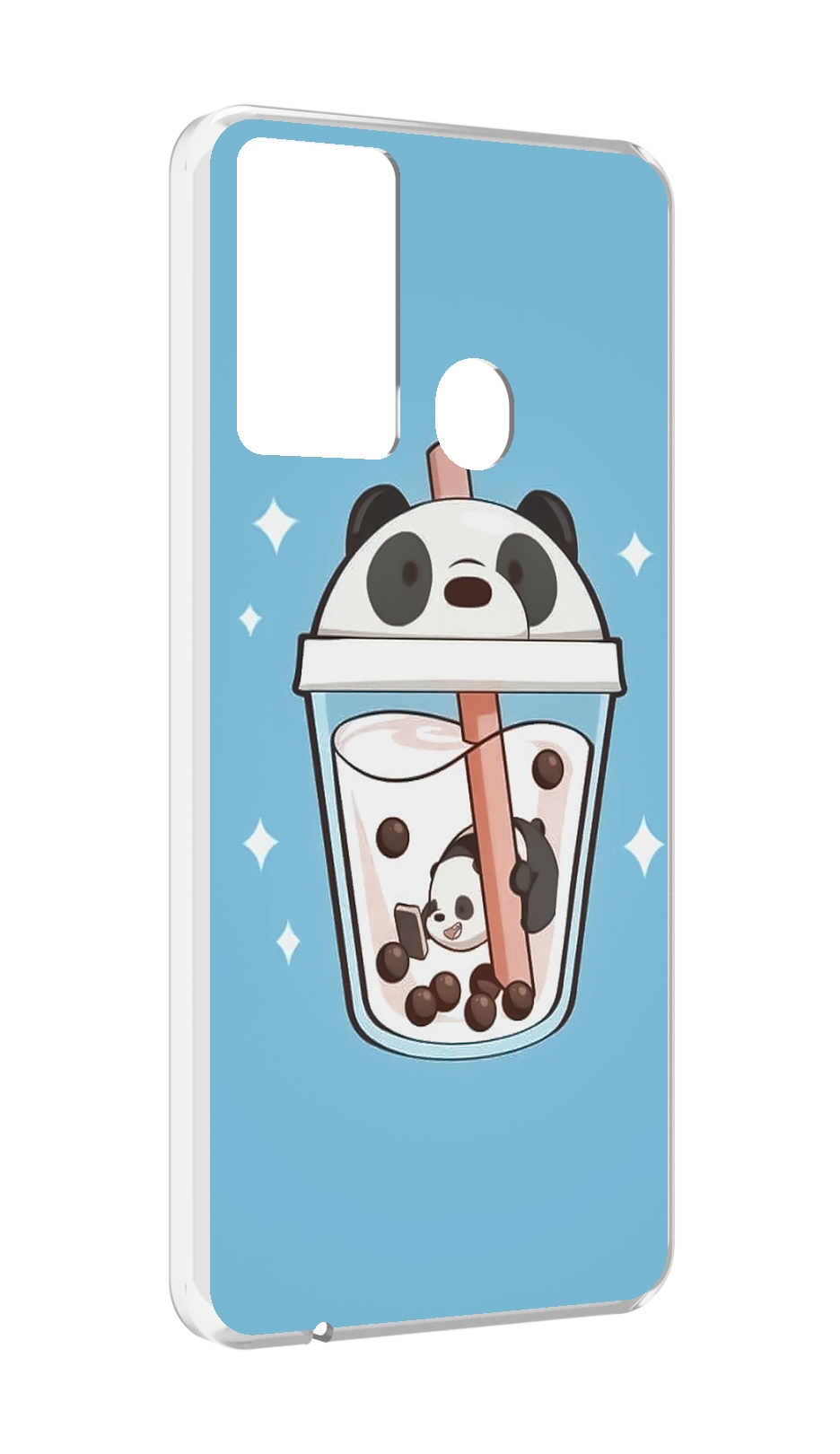 

Чехол MyPads Bubble tea для Itel P37/Itel Vision 2S, Прозрачный, Tocco
