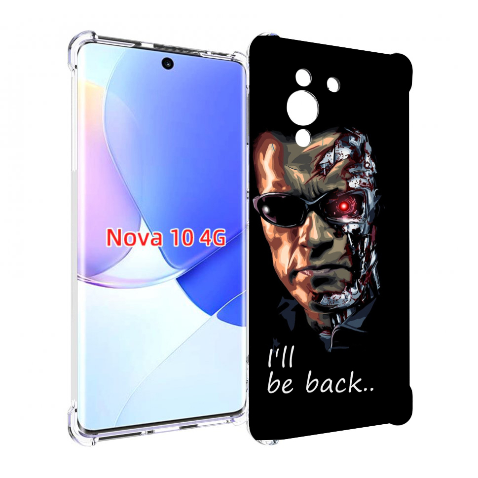 

Чехол MyPads Терминатор для Huawei Nova 10, Прозрачный, Tocco