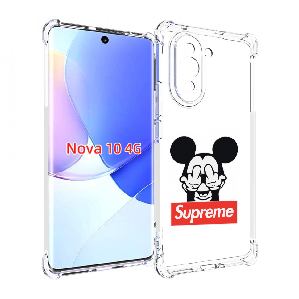 

Чехол MyPads Супримовский-Микки-маус для Huawei Nova 10, Прозрачный, Tocco