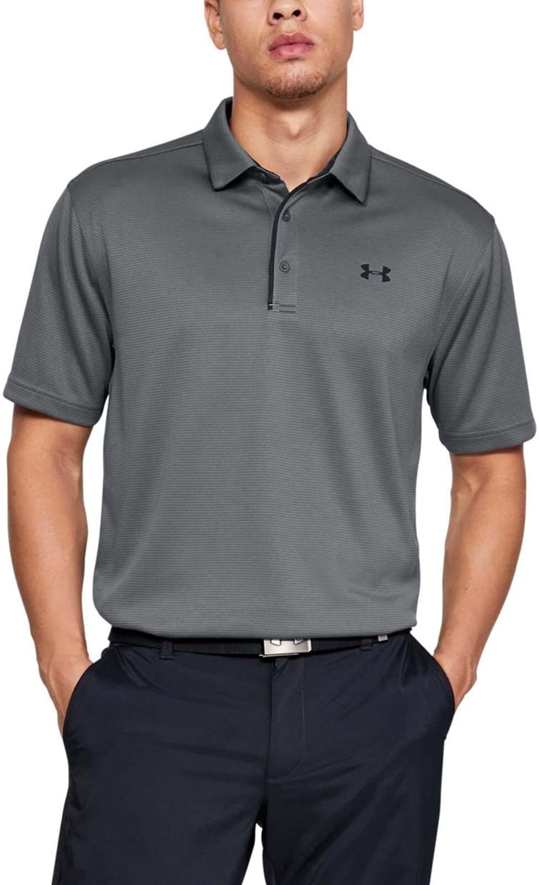 Футболка мужская Under Armour Tech Polo серая 3XLT UNDER ARMOUR серый