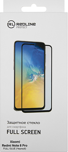 

Защитное стекло Red Line для Redmi Note 8 Pro Black, Redmi Note 8 Pro черный