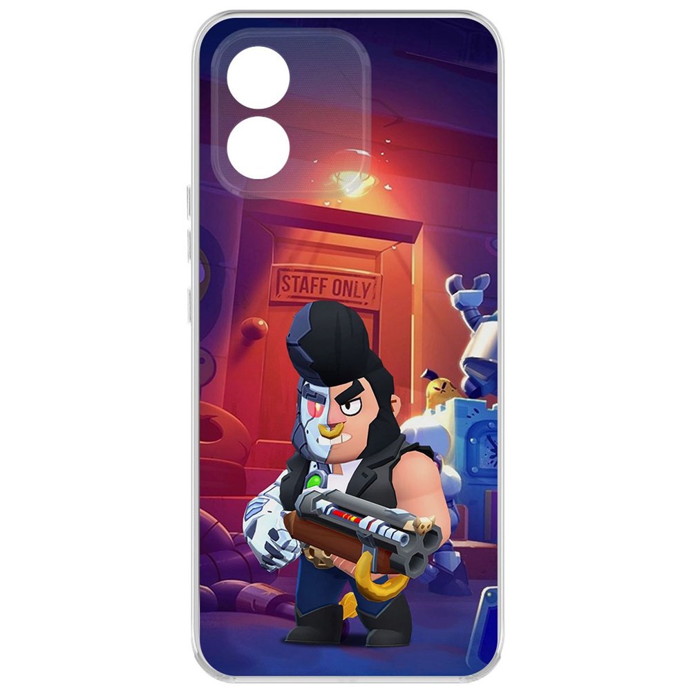 

Чехол-накладка Brawl Stars-Б-800 для Honor X5, Прозрачный