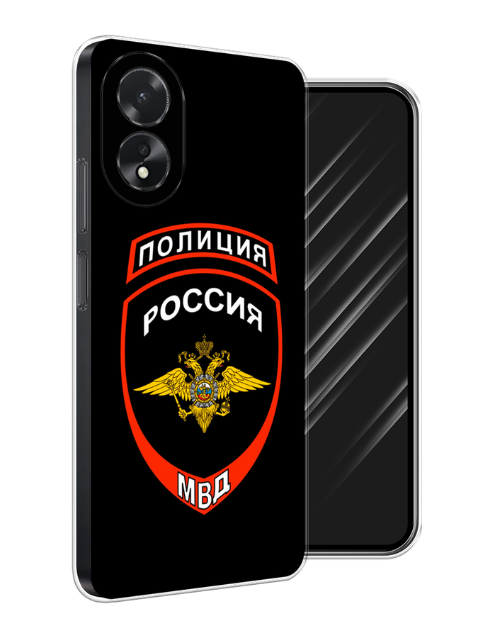 

Чехол Awog на Oppo A18 "Полиция шеврон", Черный;красный;белый, 2515450-1