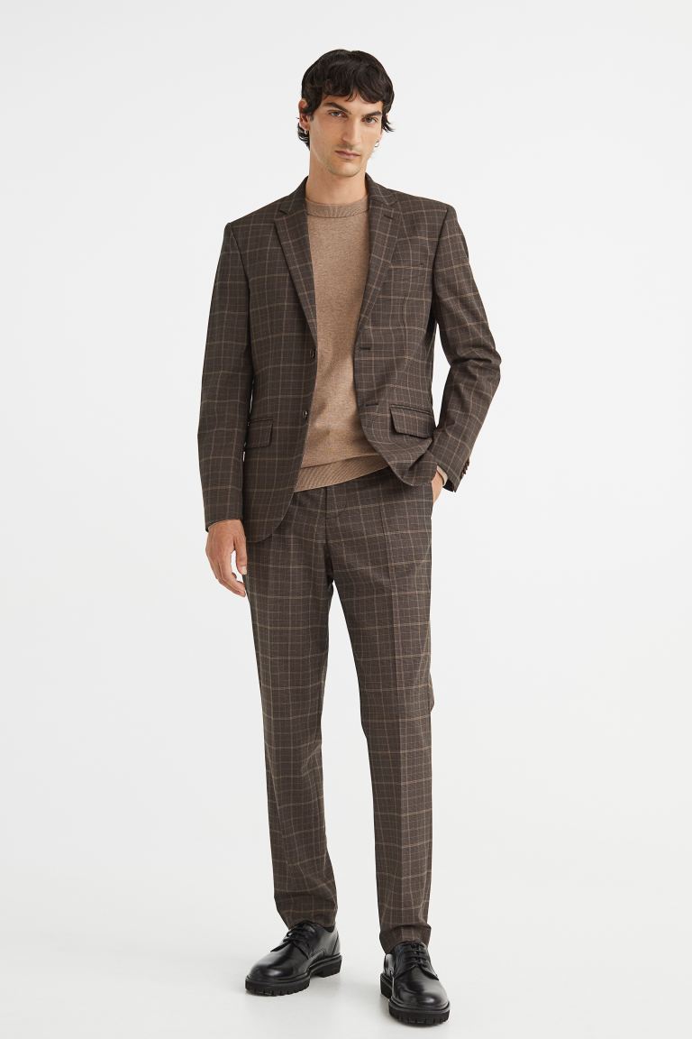 

Брюки мужские H&M 0714026047 коричневые 48 RU (доставка из-за рубежа), Коричневый, 0714026047