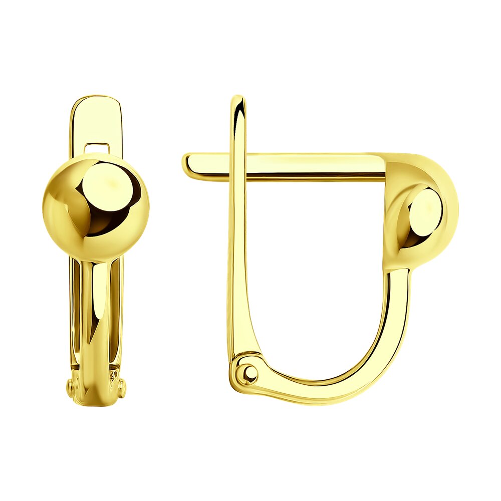 

Серьги из желтого золота SOKOLOV 029038-2, 029038-2