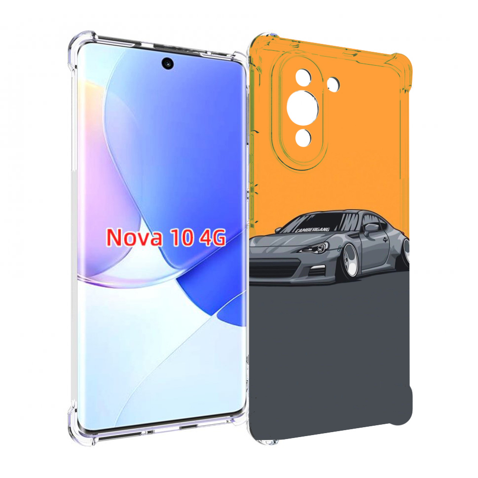 

Чехол MyPads Спорт-кар для Huawei Nova 10, Прозрачный, Tocco