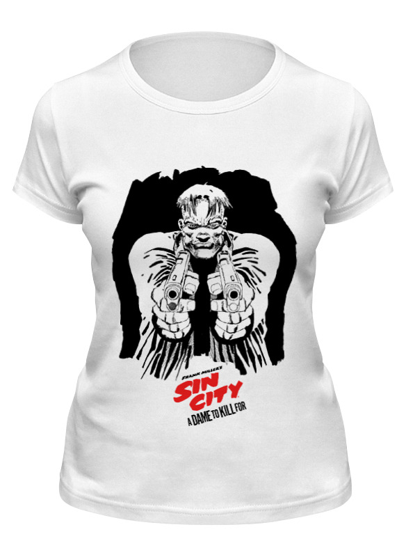 

Футболка женская Printio Sin city / город грехов белая S, Белый, Sin city / город грехов