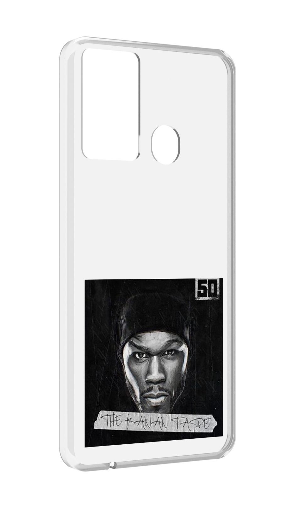 

Чехол MyPads 50 Cent - The Kanan Tape для Itel P37/Itel Vision 2S, Прозрачный, Tocco