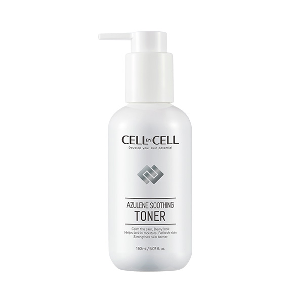 Азуленовый тонер для лица Cell by Cel Azulene Soothing Toner успокаивающий