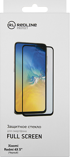 

Защитное стекло Red Line для Redmi 4X Black, Redmi 4X черный