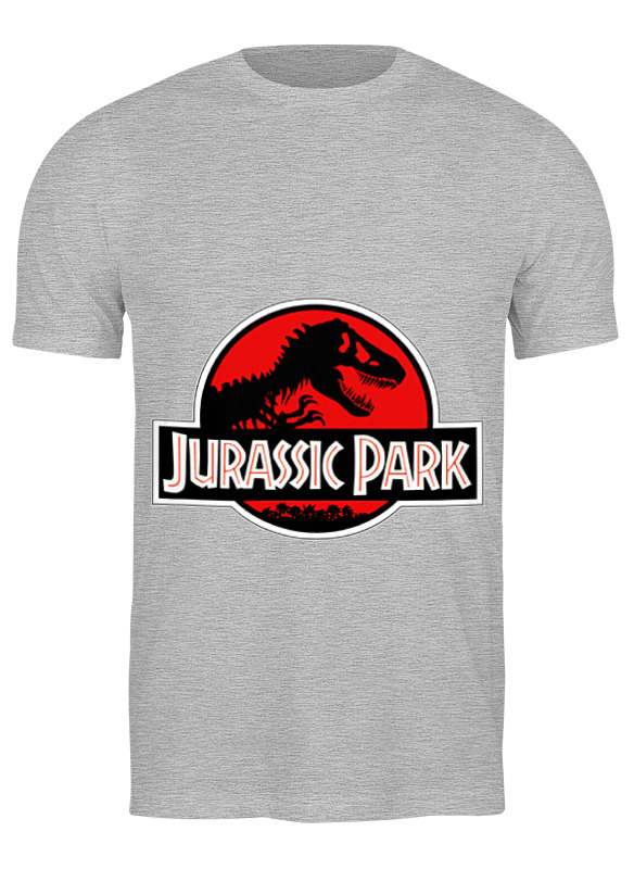

Футболка мужская Printio Jurassic park серая S, Jurassic park