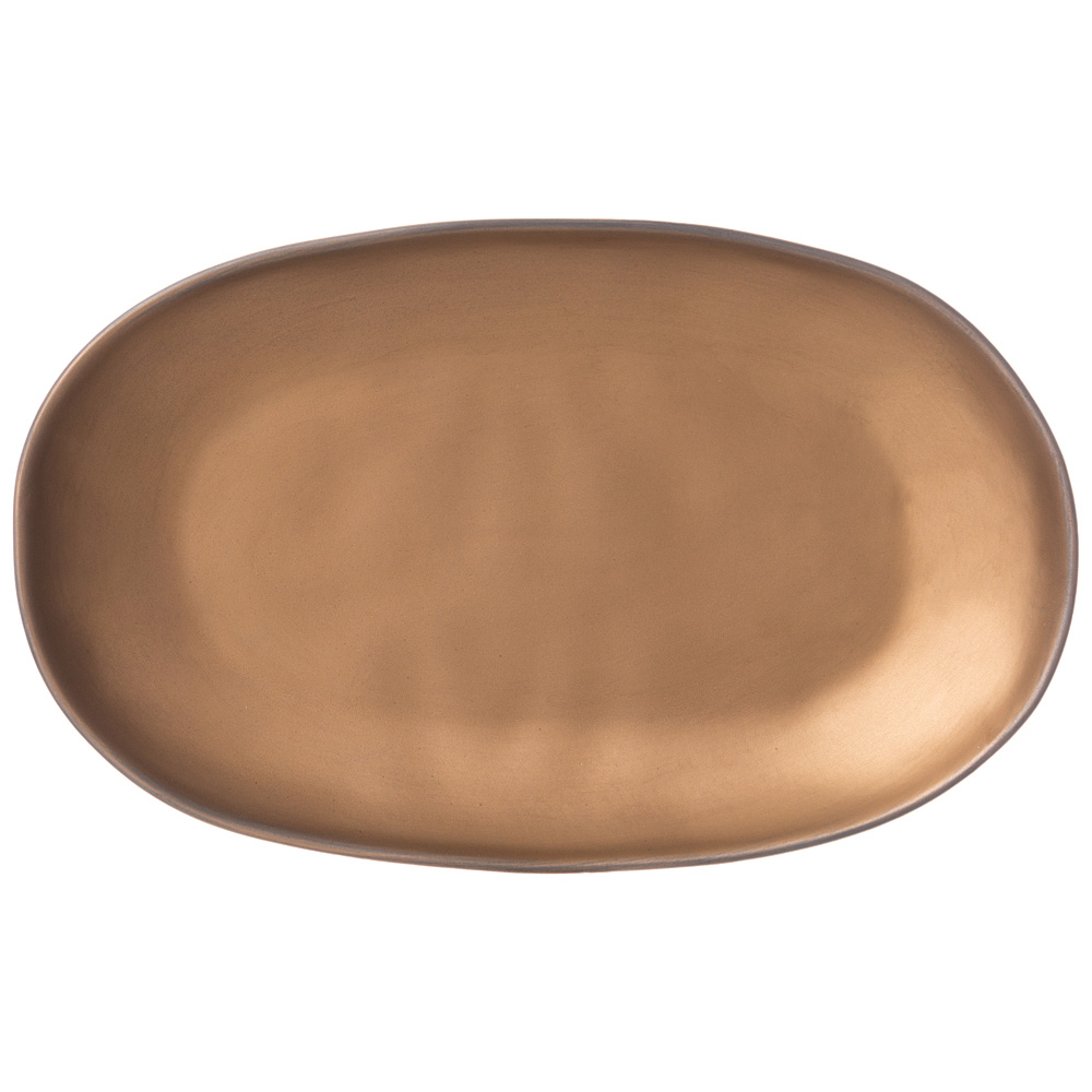 

Набор из 2 штук Блюдо Bronco Bronze 29х17х3см, фарфор 474-194_, Коричневый