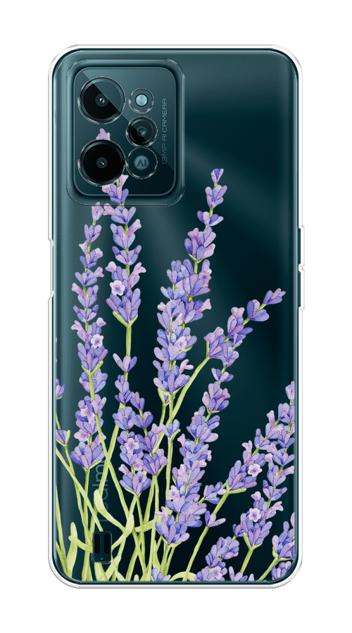 

Чехол на Realme C31 "Лавандовые стебли", Фиолетовый;зеленый, 259350-1