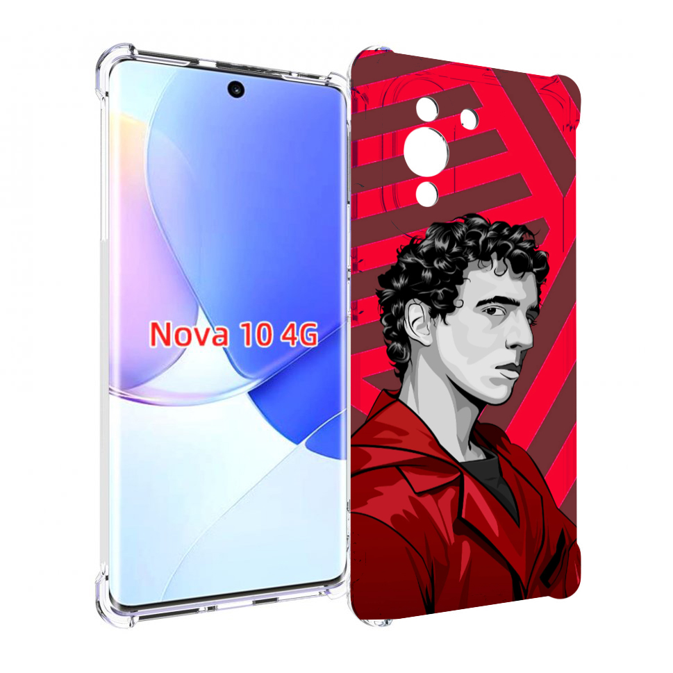 

Чехол MyPads Рио-бумажный-дом для Huawei Nova 10, Прозрачный, Tocco