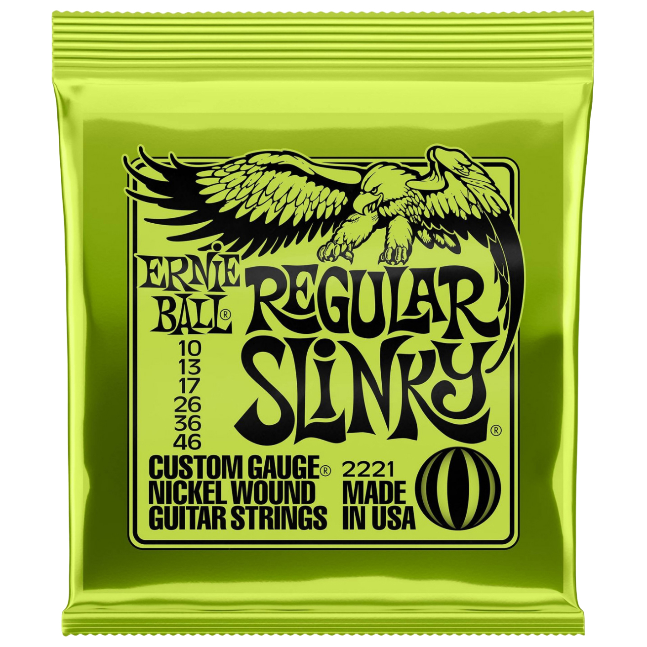 

Струны для электрогитары 10-46 Ernie Ball 2221