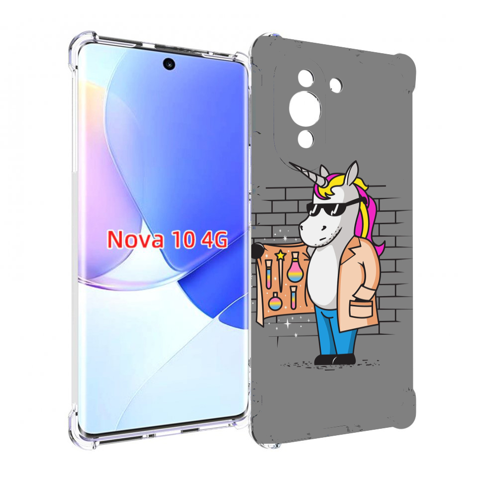 

Чехол MyPads Продавец-единорог для Huawei Nova 10, Прозрачный, Tocco