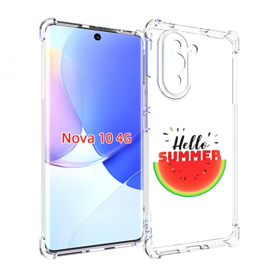 Чехол MyPads Привет-лето для Huawei Nova 10