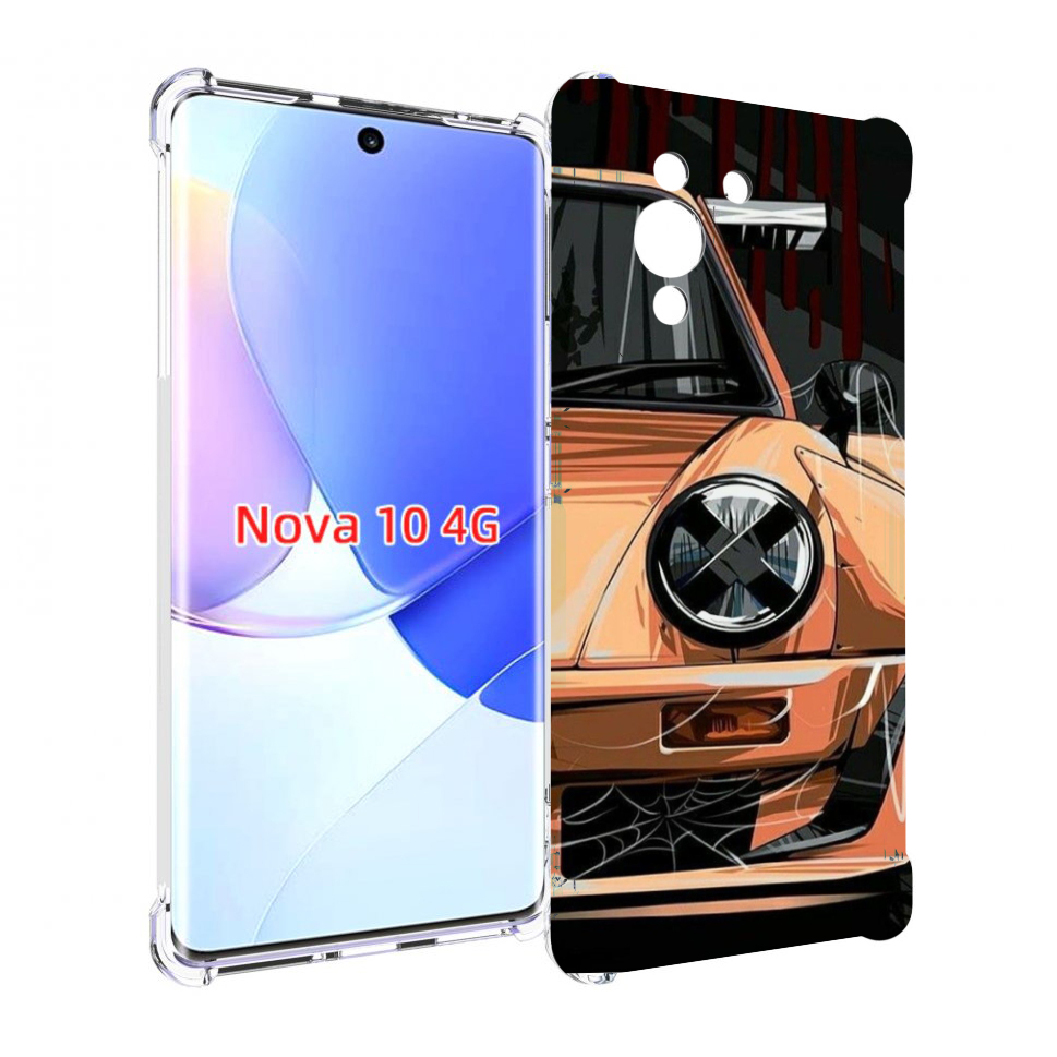 

Чехол MyPads Порш мужской для Huawei Nova 10, Прозрачный, Tocco