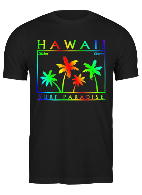 

Футболка мужская Printio Hawaii 3303650 черная S, Черный, Hawaii 3303650