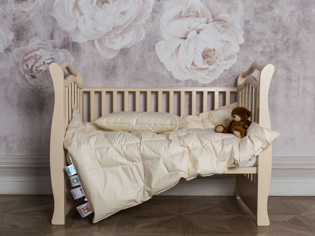 

Одеяло детское Prinz and Prinzessin пуховое Baby Organic всесезонное 70х100 Бежевый, 71115