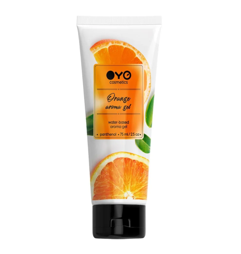 

Лубрикант на водной основе OYO Aroma Gel Orange с ароматом апельсина - 75 мл.