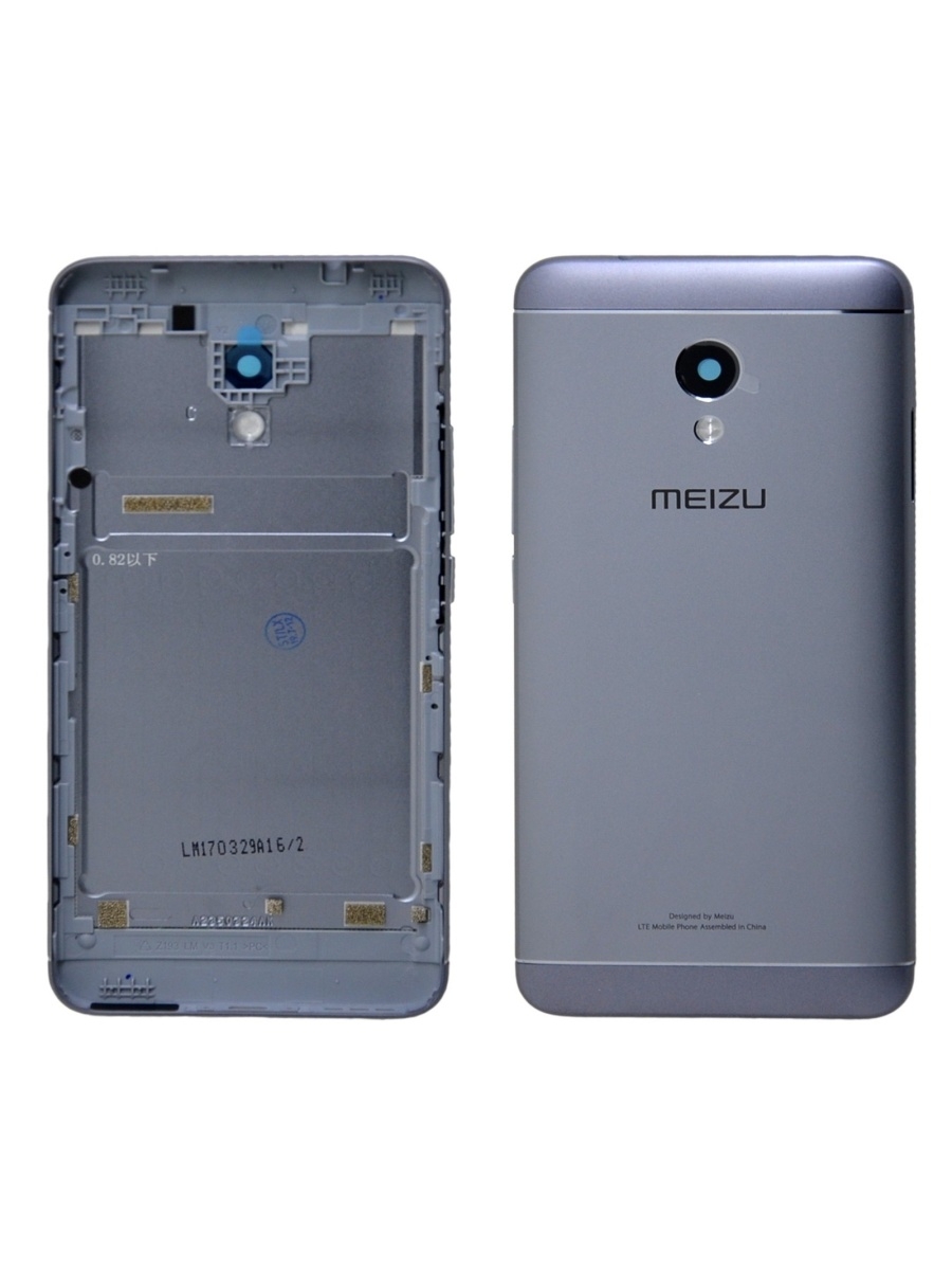 Задняя крышка NoName для смартфона Meizu Meizu M5S серый