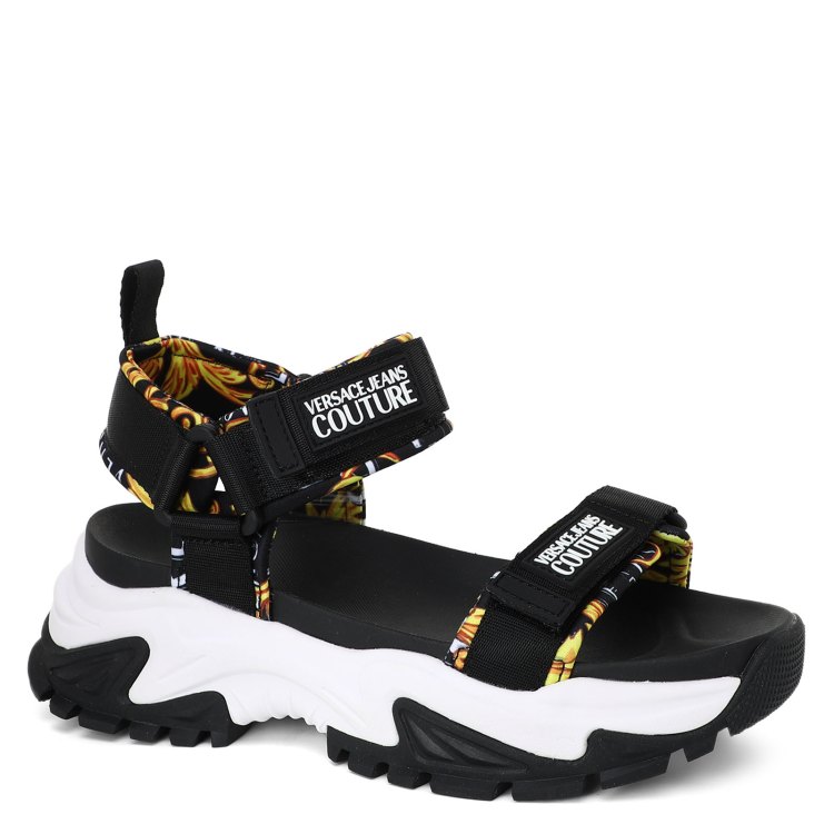 

Сандалии женские Versace Jeans Couture 74VA3SVD черные 40 EU, 74VA3SVD