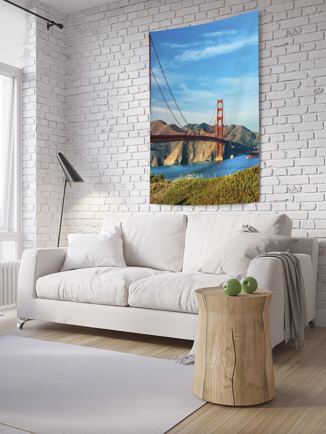 

Вертикальное фотопанно на стену JoyArty Мост в Америке 100x150 см, Мост в Америке