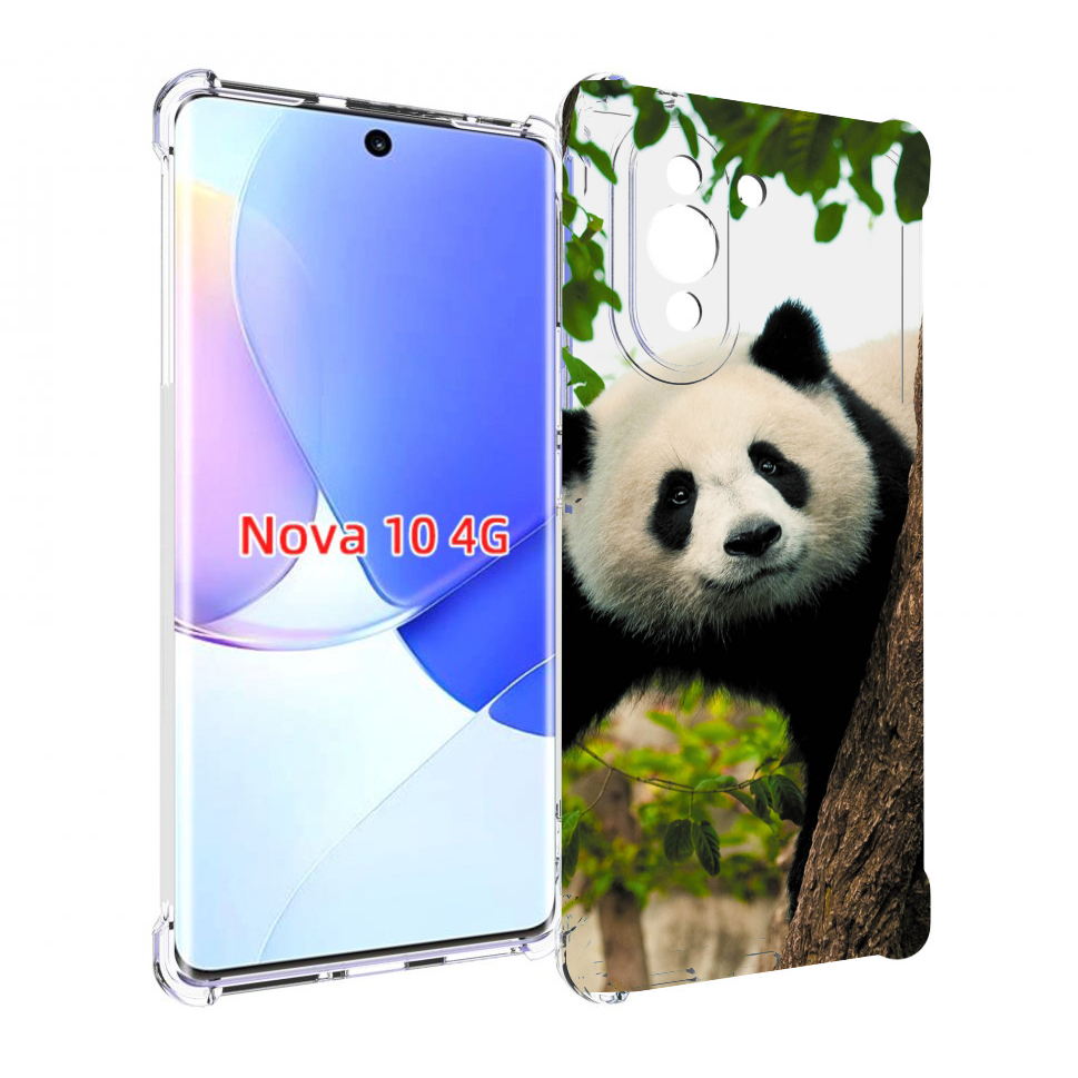 

Чехол MyPads Панда-на-дереве для Huawei Nova 10, Прозрачный, Tocco