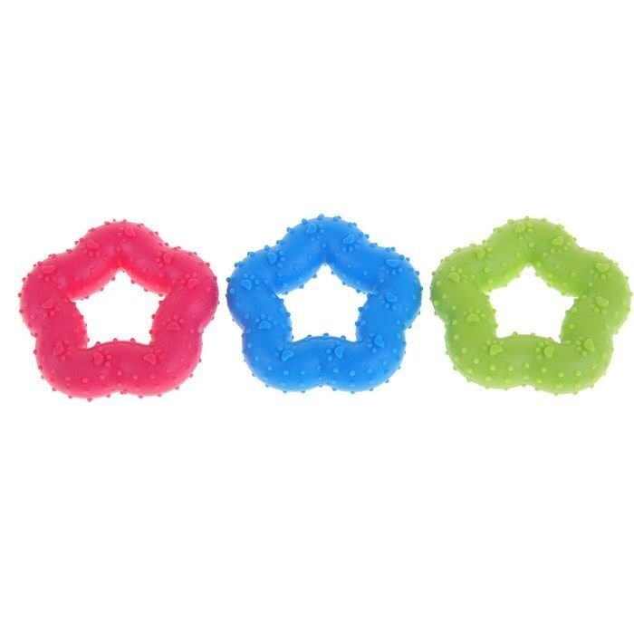 

Игрушка для собак Mr.Pet Звезда, резиновая, 7 см