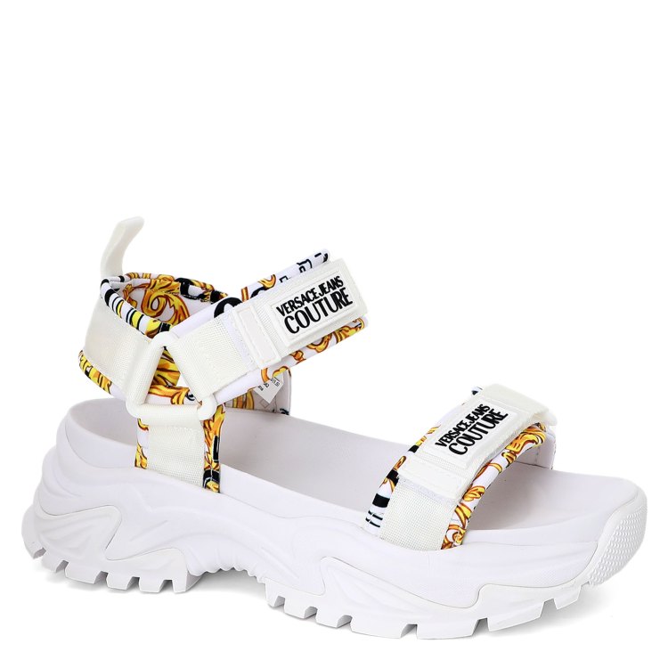 

Сандалии женские Versace Jeans Couture 74VA3SVD белые 35 EU, 74VA3SVD