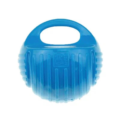 Игрушка для собак M-Pets Мяч-гиря C7132, синий, 18 см